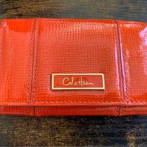 Cole Haan Orange Leather Wallet